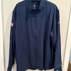 Nike NFL Football Team Issue PE On Field Windbreaker Full Zip Jacket Men's 2XL